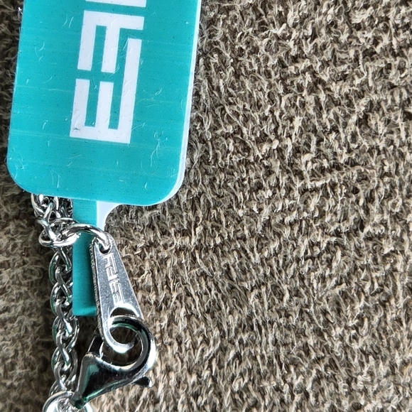 Effy 925 Sterling Silver, Ruby,Pink and White Sapphire Necklace - Picture 2 of 2